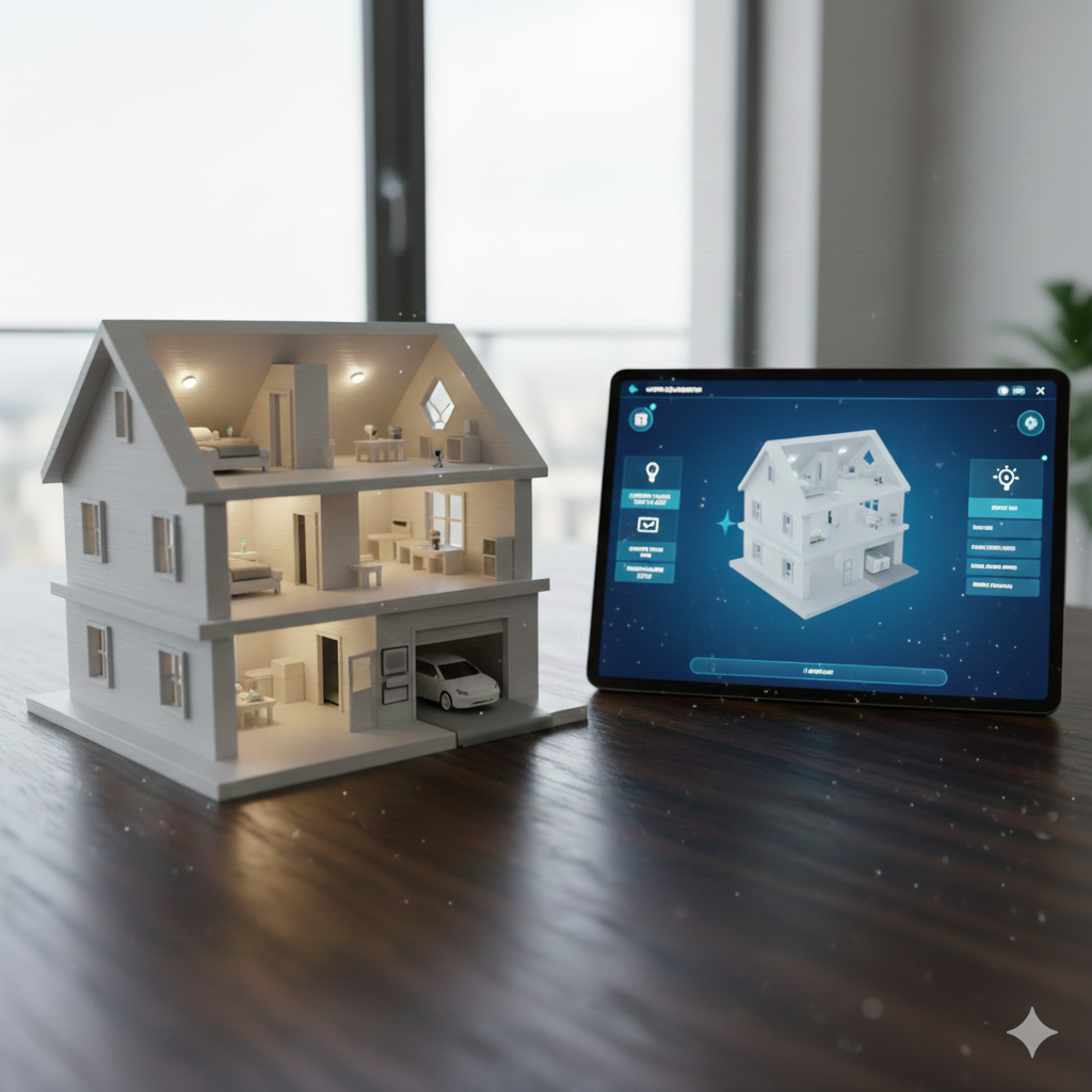 Smart House + Digital Twin Simulator
